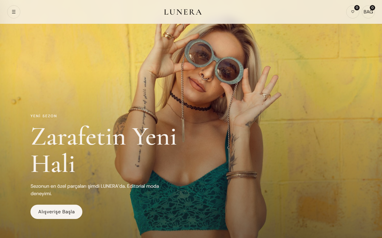 Lunera moda mağazası